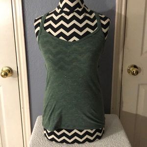 VSX green tank top